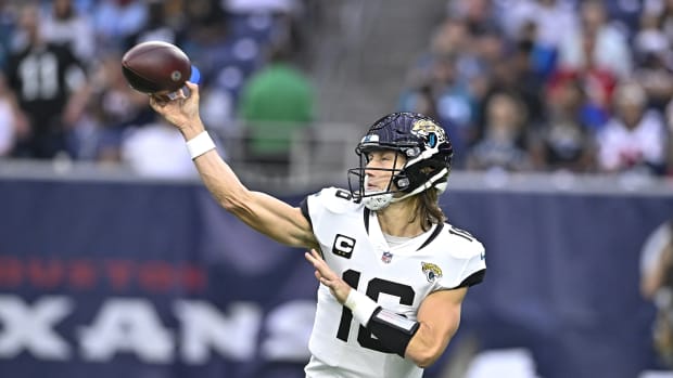 Jaguars quarterback Trevor Lawrence can lead Jacksonville to the AFC South title with a win against the Titans in Week 18.